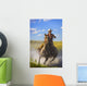 Woman Riding A Horse Wall Mural