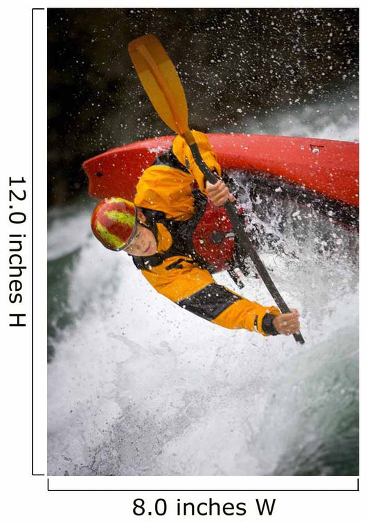 Boy Kayaking Wall Mural