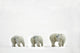Polar Bears Looking Over Their Shoulders Wall Decal