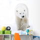 Polar Bear Walking Wall Mural