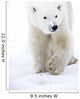 Polar Bear Walking Wall Mural