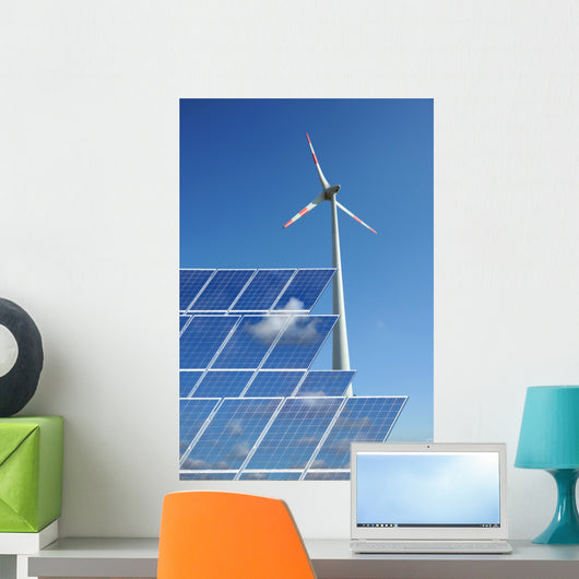 Wind turbines 35 Wall Mural