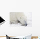 Sleeping Polar Bear Wall Mural