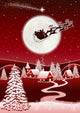 Santa Claus Night Wall Mural