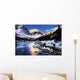 Mountains In The Winter Wall Mural