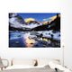 Mountains In The Winter Wall Mural