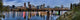 Panorama of Portland, Oregon, USA. Wall Mural