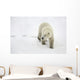 Polar Bear Walking Wall Mural
