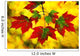 Leaves In Autumn Wall Mural
