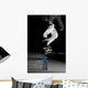 Skater im Sprung Wall Mural
