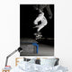Skater im Sprung Wall Mural