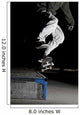 Skater im Sprung Wall Mural