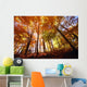 Trees In Autumn Wall Mural