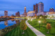 Columbus Ohio USA Park Night Wall Decal