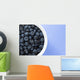 Bowl Of Blueberries Wall Mural