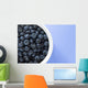 Bowl Of Blueberries Wall Mural