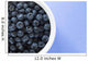 Bowl Of Blueberries Wall Mural