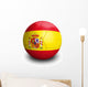 Soccer Football Spain Wall Decal