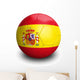 Soccer Football Spain Wall Decal