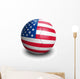 Soccer Football USA Wall Decal
