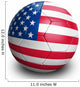 Soccer Football USA Wall Decal