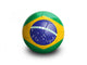 Soccer Football Brazil Wall Decal