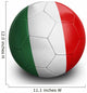Soccer Football Italy Wall Decal