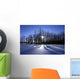 Winter Scene, Saint Bernard Pass, Swiss Alps, Switzerland Wall Mural
