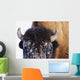Bison In Winter Wall Mural