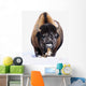 Bison In Winter Wall Mural