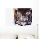 Bison In Winter Wall Mural