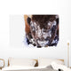 Bison In Winter Wall Mural