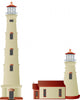 Lighthouse Set Wall Decal