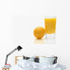 Orange And Orange Juice Wall Mural