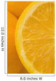 Oranges Wall Mural