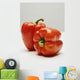 Red Peppers Wall Mural