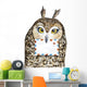 Owl Delivering Letter Wall Decal