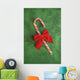 Candy Cane Wall Mural