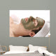 mud mask facial Wall Mural