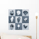 Seashell Composite Wall Mural