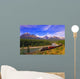 Train In Banff National Park Wall Mural
