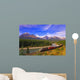 Train In Banff National Park Wall Mural