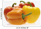 Collection Of Colorful Peppers Wall Mural