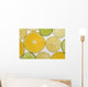 Citrus Slices Wall Mural