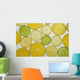 Citrus Slices Wall Mural