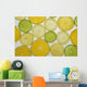 Citrus Slices Wall Mural