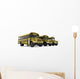 School buses Wall Decal