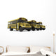 School buses Wall Decal