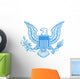 united states eagle symbol Wall Decal