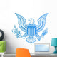 united states eagle symbol Wall Decal